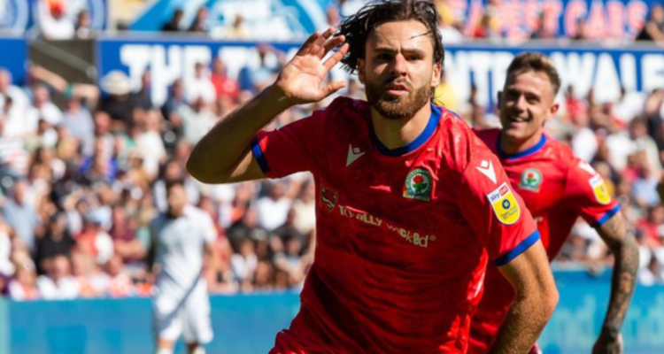 Ben Brereton marcó el segundo gol para el Blackburn Rovers ante el Swansea.