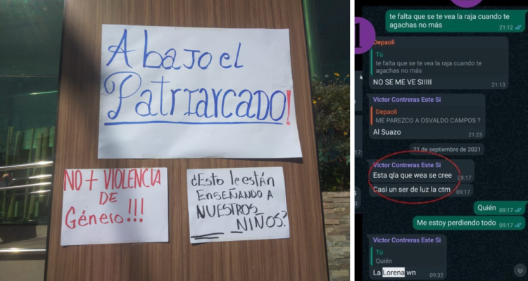 trabajadores Coronel chat misógino