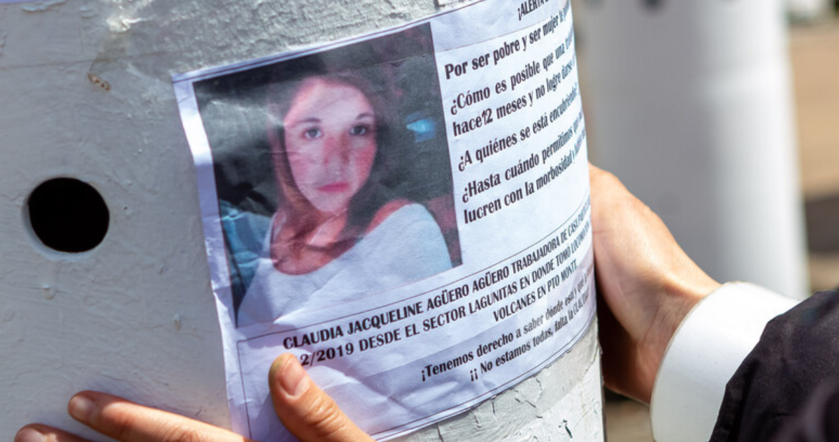 Fiscalía confirma diligencias sobre el paradero de Claudia Agüero