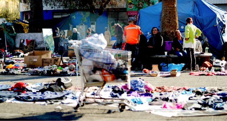 Comercio establecido por despeje de ambulante en Meiggs