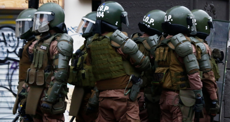 Imagen de contexto de personal COP de Carabineros