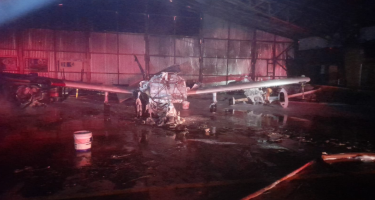 Resistencia Mapuche Malleco ataca Club Aéreo de Curacautín y deja al menos 4 avionetas destruidas.