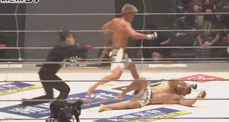 Daichi Abe protagoniza la acción más antideportiva del año.