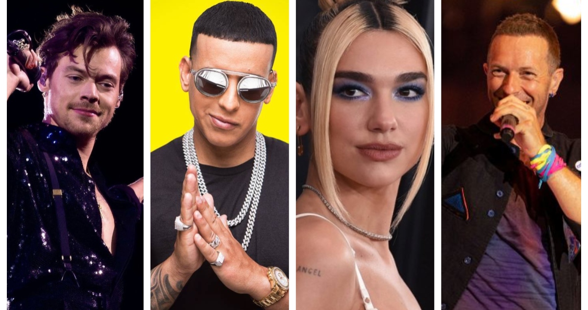 De Dua Lipa a Daddy Yankee: conciertos masivos podrían ser cancelados por restricciones de aforo