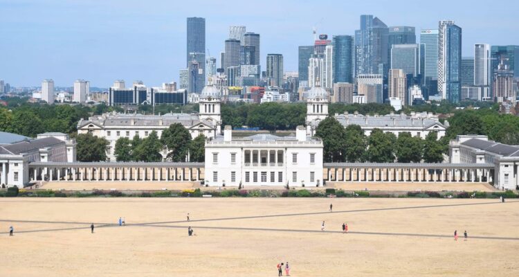 Sequía en Parque de Greenwich