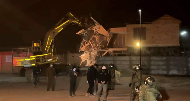 demolición tomas vip