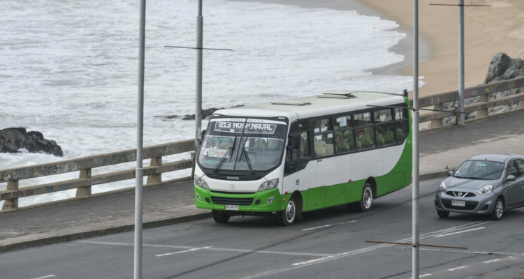 deponen paro de micros Valparaíso