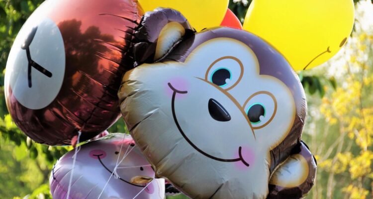 Globos de helio para el día del niño