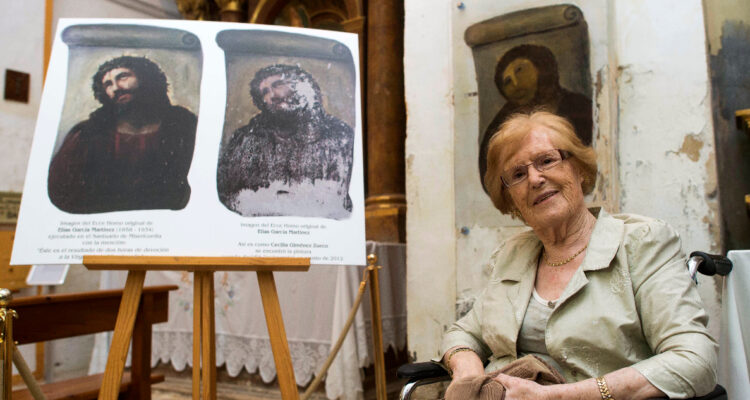 Cecilia y su obra, el “Ecce Homo”