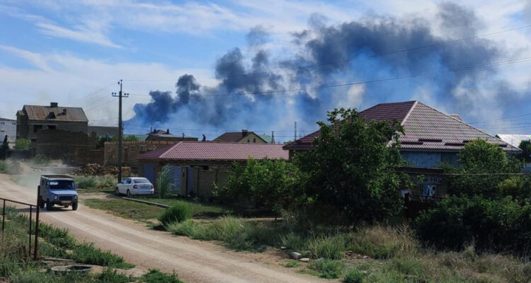 Explosión en base militar aérea de Crimea deja al menos un muerto se desconocen las causas