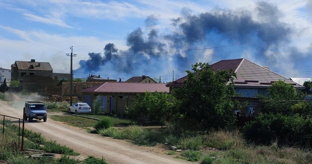 Explosión en base militar aérea de Crimea deja al menos un muerto se desconocen las causas