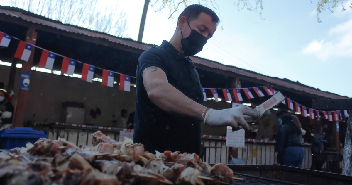 Celebración de Fiestas Patrias.
