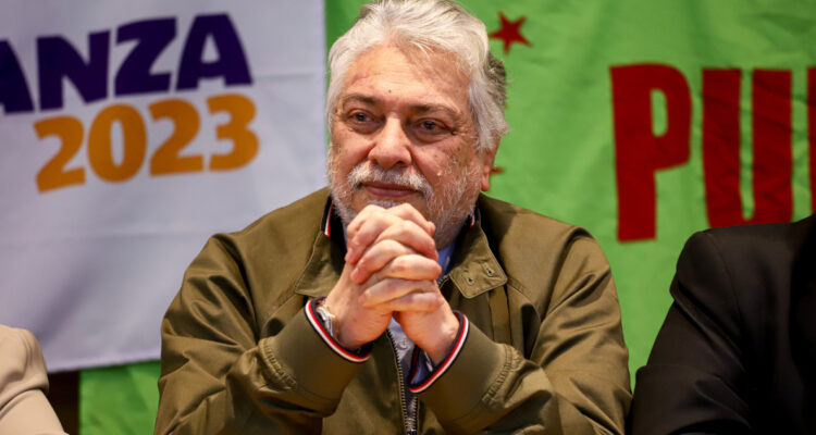 El líder del partido Frente Guasu, Fernando Lugo.