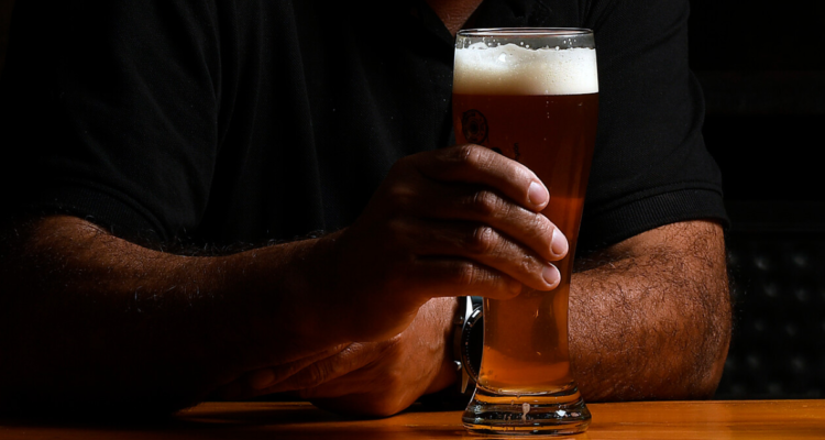 Consumo de cerveza.