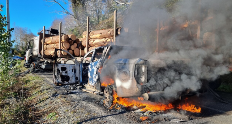 Contratistas forestales dan cifras de ataques y aseguran que no disminuyeron por Estado de Excepción.