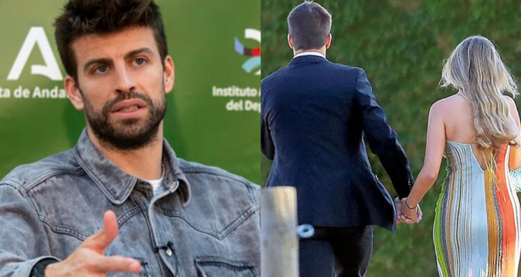 Geradr Piqué y Clara Chia Marti