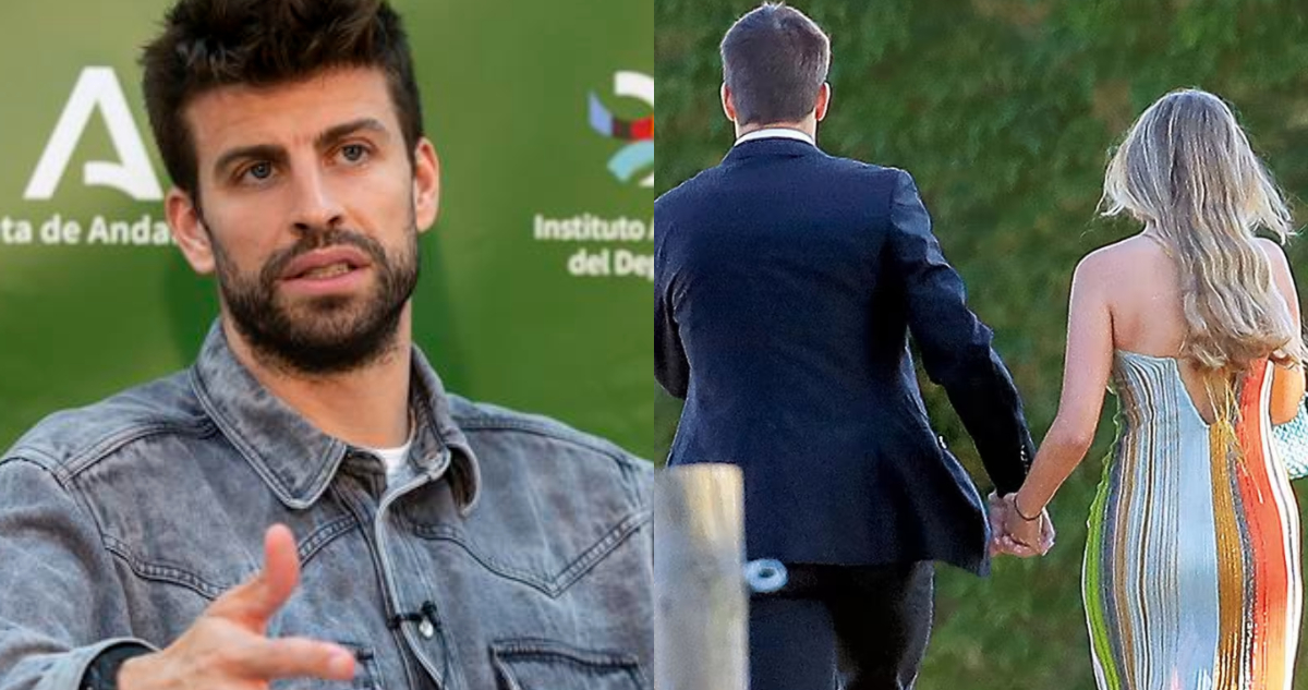 Geradr Piqué y Clara Chia Marti