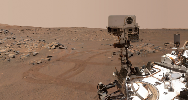 Rocas tomadas por Perseverance en Marte