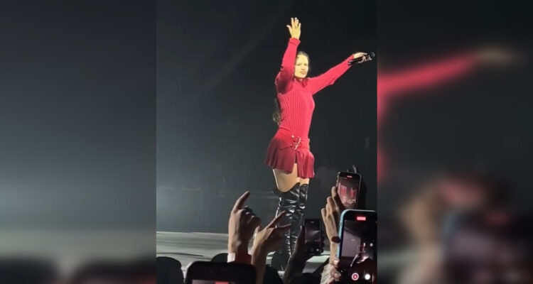 Fuera Bolsonaro los gritos en contra del presidente durante concierto de Rosalía en Brasil