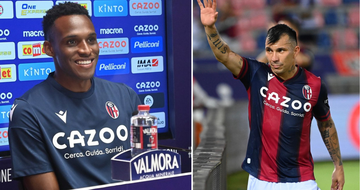 El nuevo zaguero del Bologna reconoce la trayectoria de Gary Medel.