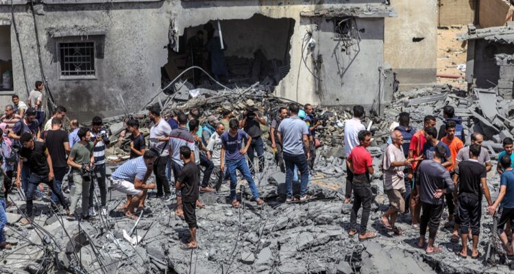 Bombardeos en Gaza Palestina Israel
