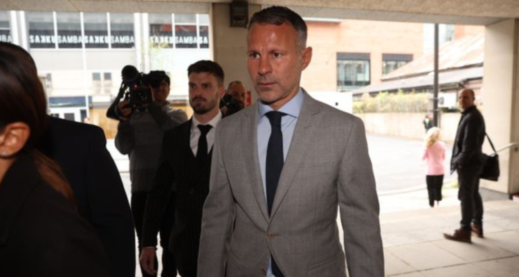 Giggs enfrenta un juicio tras una demanda de su ex mujer.