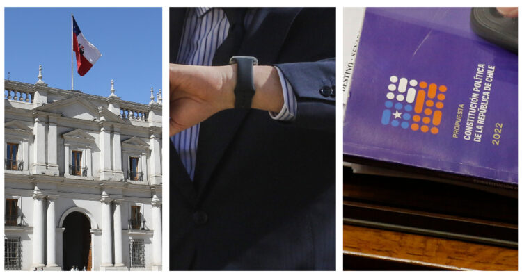 Foto contexto cambio de hora y plebiscito de salida