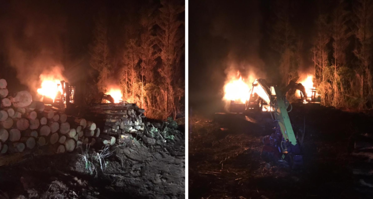 Gobierno de Los Ríos visita a víctimas de ataque incendiario y condena “hechos delictuales”