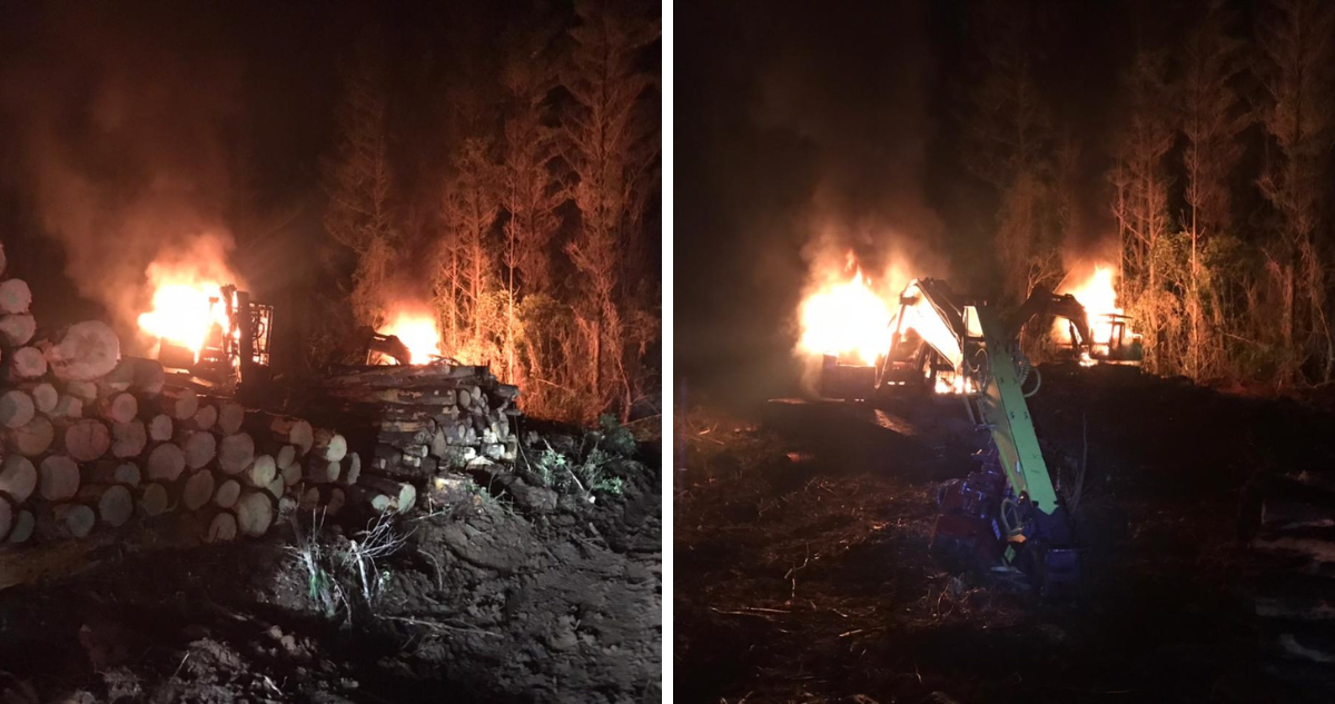 Gobierno de Los Ríos visita a víctimas de ataque incendiario y condena “hechos delictuales”