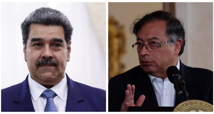Nicolás Maduro y Gustavo Petro
