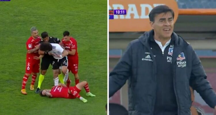 Gustavo Quinteros tuvo otro duro encontrón con ‘Peluca’ Falcón.