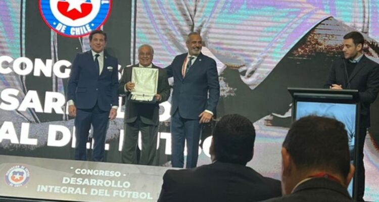 El homenaje a Reinaldo Sánchez en la ANFP