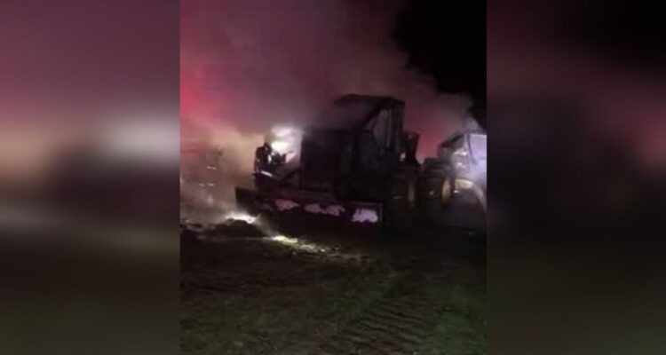 incendio en paredones