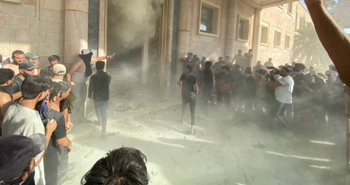 Protestas en Irak.