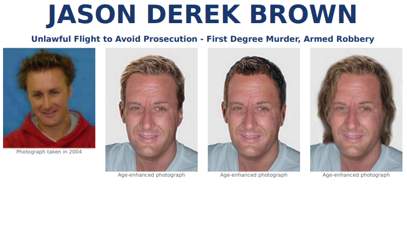 Jason Derek Brown uno de los más buscados por el FBI