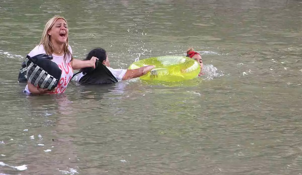Un niño de tres años se ahogó en mayo pasado cuando, con sus padres, cruzaba el Río Bravo.
