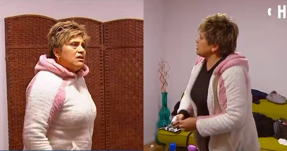 La participante de El Discípulo del Chef, Marisol Pierola, enfadada retirándose del programa.