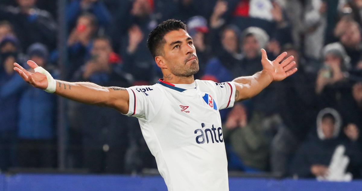 Luis Suárez anotó con Nacional.