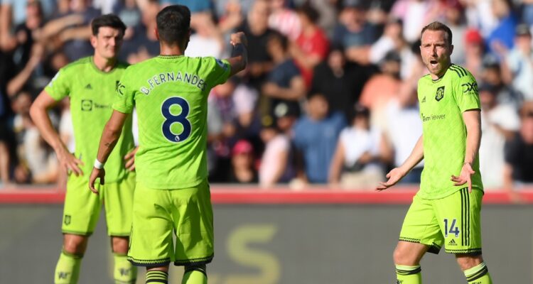 Manchester United sufrió una paliza ante Brentford