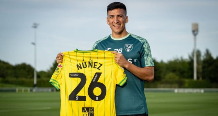 Marcelino Núñez fue presentado en Norwich City