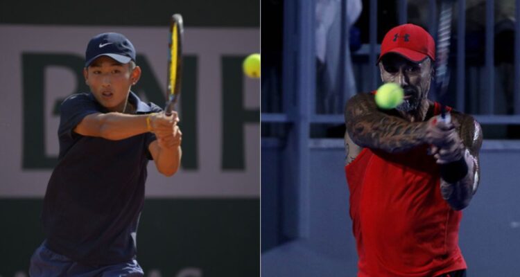 Marcelo Ríos no esconde su impresión con Juncheng Shang, su pupilo