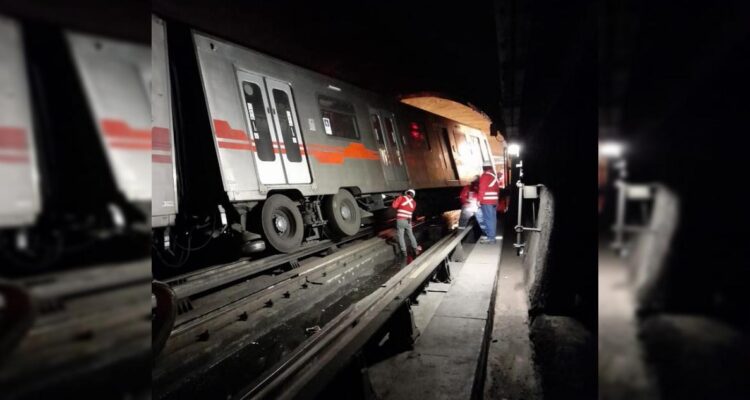 Descarrilamiento en Línea 2: Metro realiza esfuerzos para reponer servicio durante la tarde