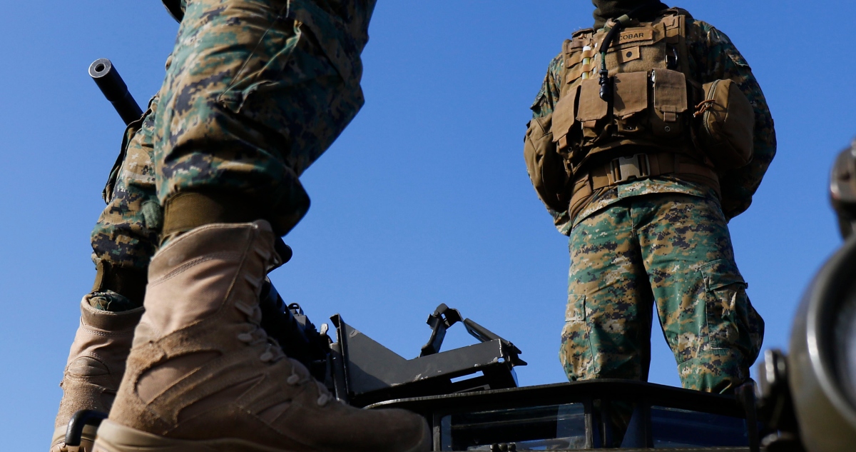 Militares en el norte