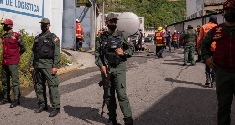 militares venezolanos campamento narcotraficantes