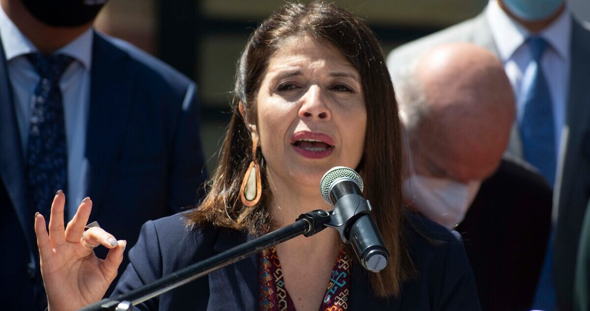 Ministra de Justicia por Héctor Llaitul