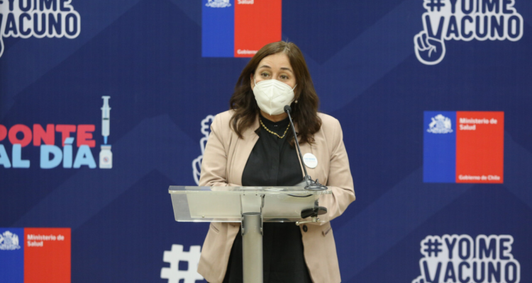 Ministra de Salud, María Begoña Yarza.