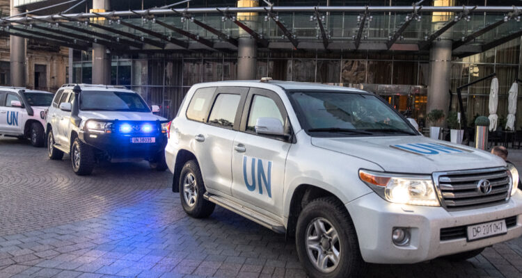 Misión de la ONU parte desde Kiev hacia planta nuclear de Zaporiyia, ocupada por Rusia