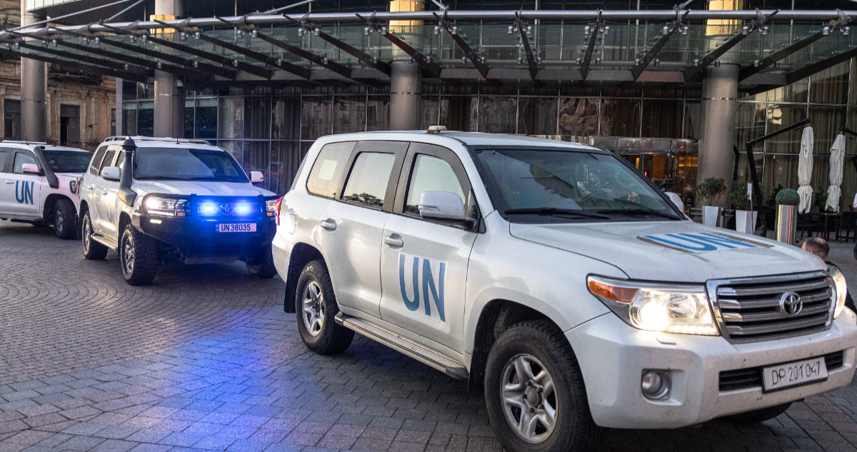 Misión de la ONU parte desde Kiev hacia planta nuclear de Zaporiyia, ocupada por Rusia