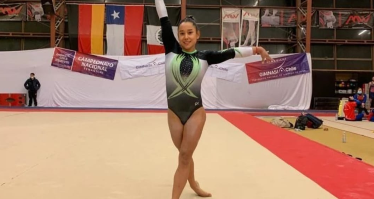 Makarena Pinto volvió a la actividad y consiguió el primer lugar nacional en salto.