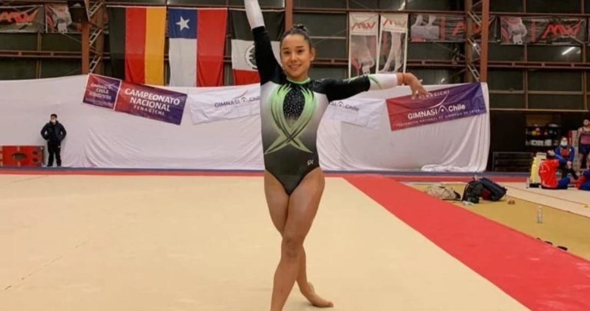 Makarena Pinto volvió a la actividad y consiguió el primer lugar nacional en salto.